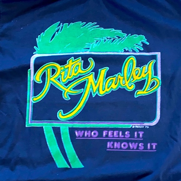 Original and rare Rita Marley T-shirt. Size XL. - Picture 2 of 9